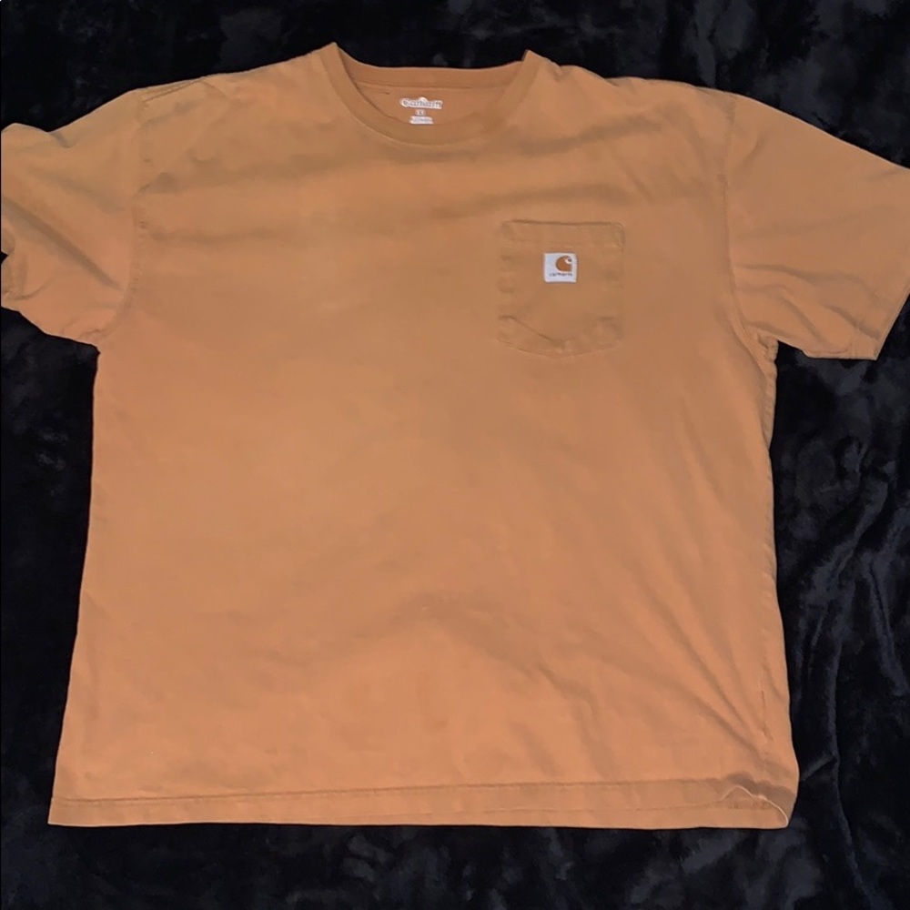 Tan/Brown Carhartt t-shirt
